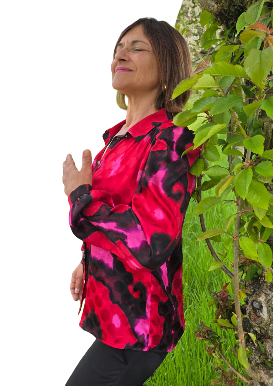 Michèle Damonte in der Natur